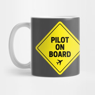 Pilot On Board Mug